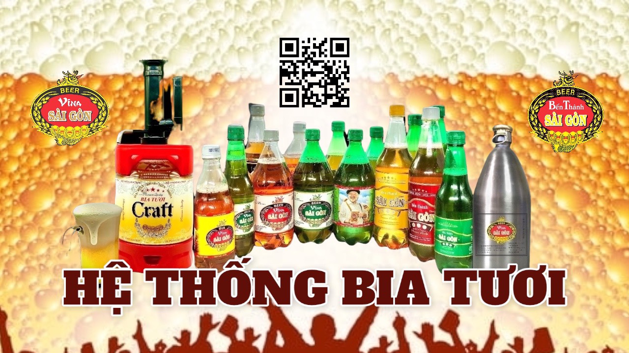 Hệ Thống Bia Tươi Sài Gòn | Công Ty Sỉ Lẻ Bia Chính Gốc